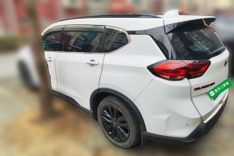 Used Chevrolet Orlando 2019 Redline 530T Automatic Enjoyment Version (5+2 Seating) China VI Rear Left 45 Deg