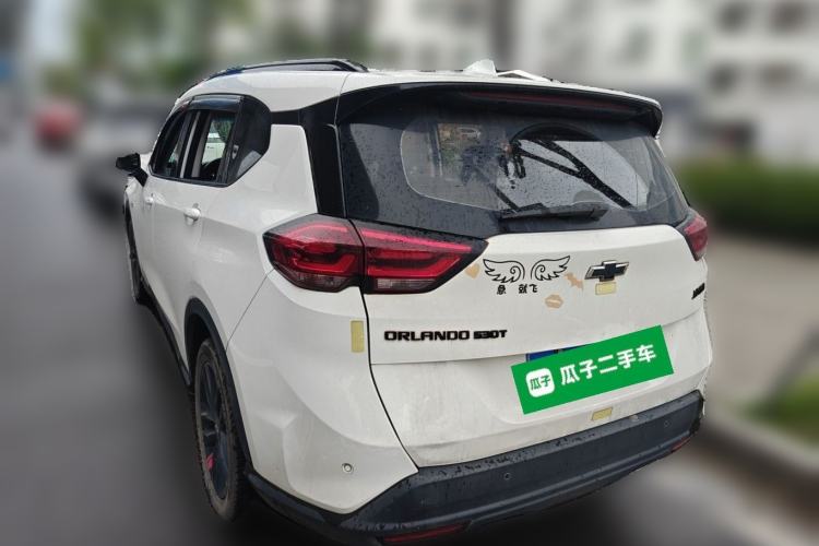 Used Chevrolet Orlando 2019 Redline 530T Automatic Enjoyment Version (5+2 Seating) China VI Rear Left 45 Deg