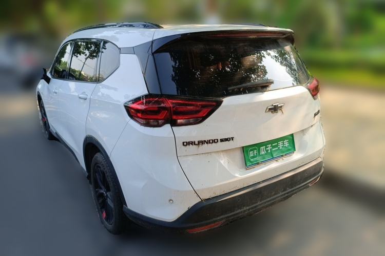 Used Chevrolet Orlando 2019 Redline 530T Automatic Enjoyment Version (5+2 Seating) China VI Rear Left 45 Deg