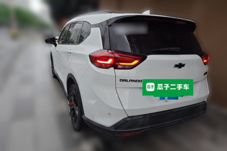 Used Chevrolet Orlando 2019 Redline 530T Automatic Enjoyment Version (5+2 Seating) China VI Rear Left 45 Deg