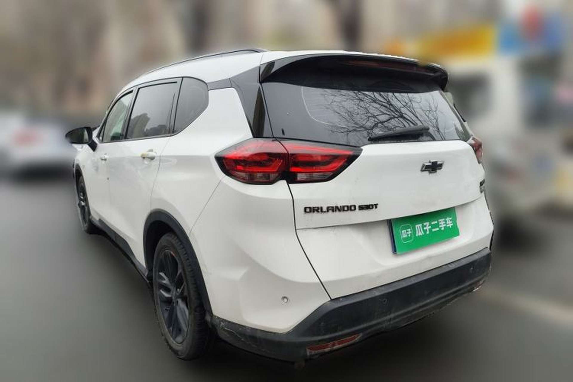 Used Chevrolet Orlando 2019 Redline 530T Automatic Enjoyment Version (5+2 Seating) China VI Rear Left 45 Deg