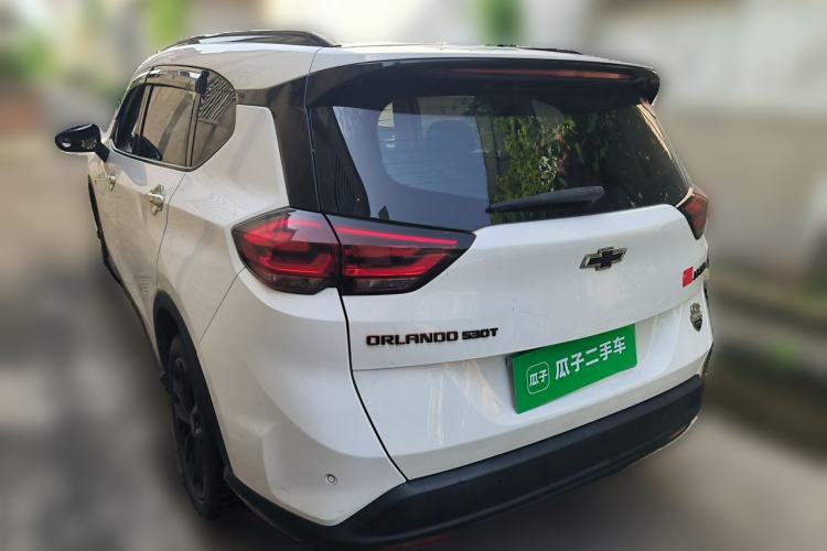 Used Chevrolet Orlando 2019 Redline 530T Automatic Enjoyment Version (5+2 Seating) China VI Rear Left 45 Deg