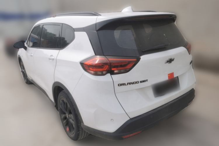 Used Chevrolet Orlando 2019 Redline 530T Automatic Enjoyment Version (5+2 Seating) China VI Rear Left 45 Deg