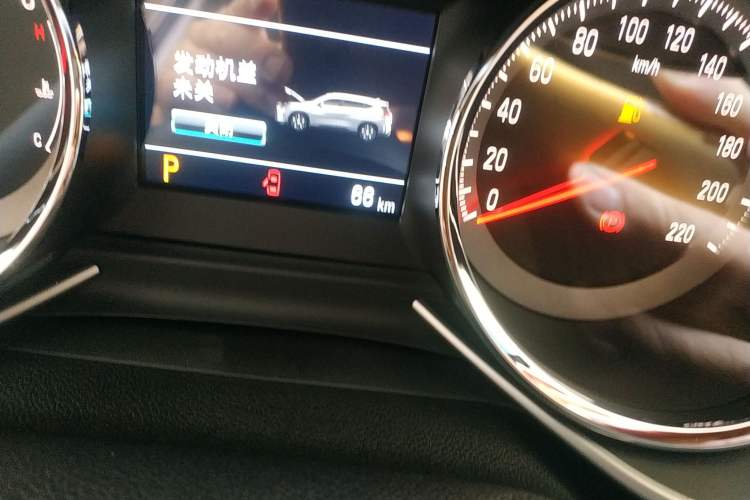 Used Chevrolet Orlando 2020 Mild Hybrid 530T Automatic Enjoyment Edition (5+2 Models) Odometer Close Up