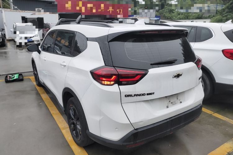 Used Chevrolet Orlando 2020 Light Hybrid Redline 530T Automatic Enjoyment Edition (5+2 Models) Rear Left 45 Deg
