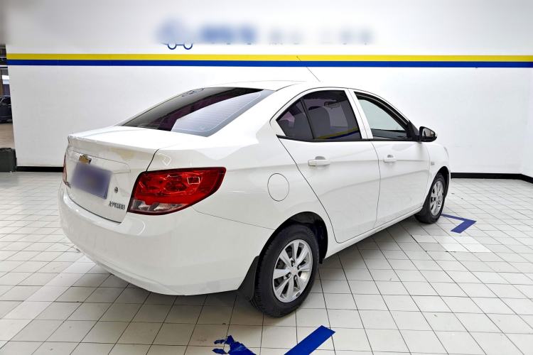 Used Chevrolet Sail 2018 Sail 3 1.3L AMT Ideal Edition Rear Right 45 Deg