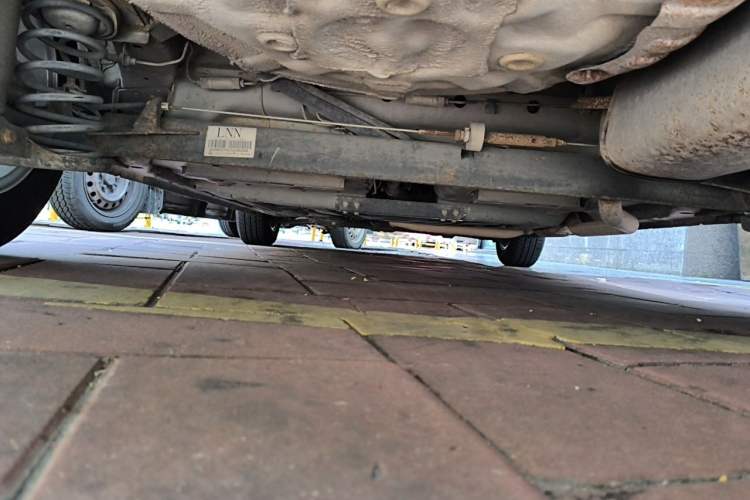 Used Chevrolet Sail 2010 Sedan 1.2L Manual Warm Edition Chassis Rear