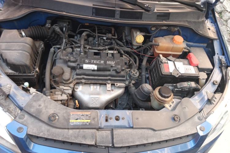 Used Chevrolet Sail 2010 Sedan 1.4L Manual Ideal Edition Engine Bay