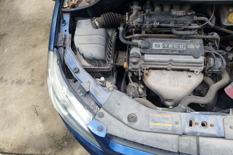 Used Chevrolet Sail 2010 Sedan 1.2L Manual Fashion Edition Engine Bay Right