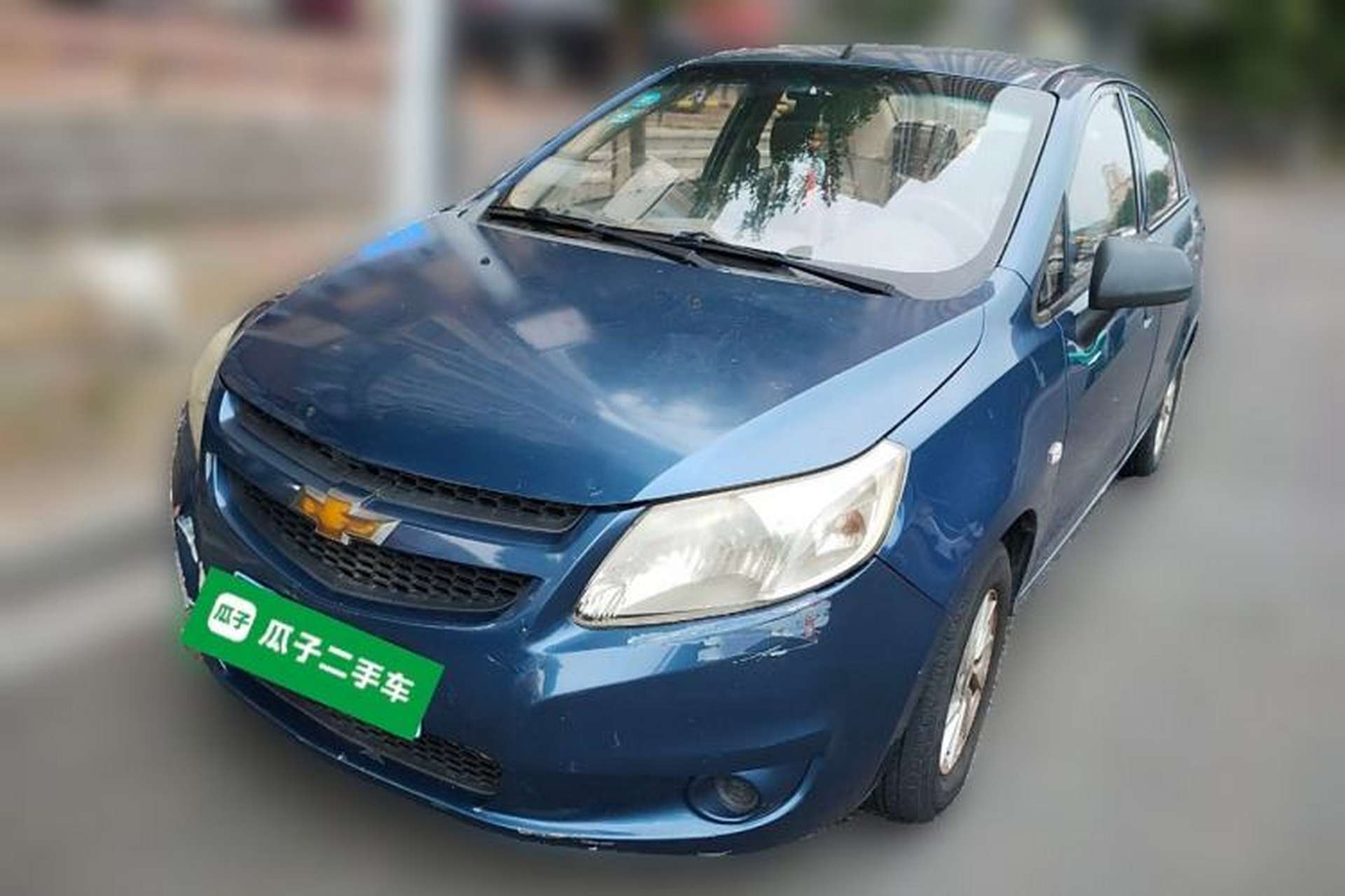 Used Chevrolet Sail 2010 Sedan 1.2L Manual Fashion Edition Front Left 45 Deg