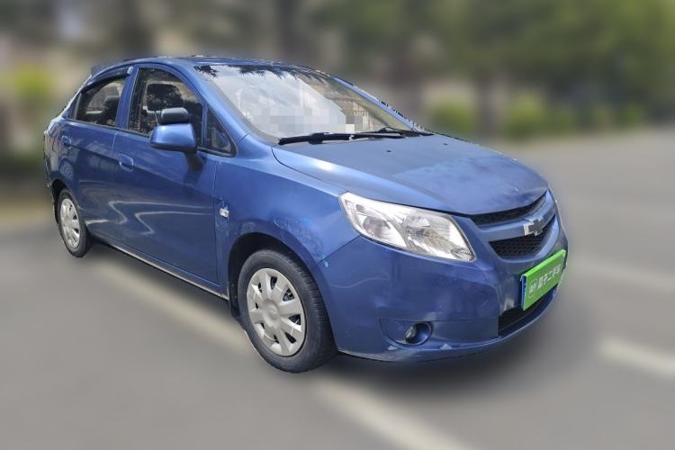Used Chevrolet Sail 2010 Sedan 1.4L Manual Enjoyment Edition Front Right 45 Deg