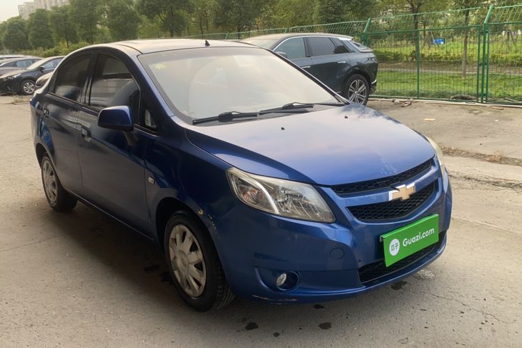 Used Chevrolet Sail 2010 Sedan 1.4L AMT Excellence Edition Front Right 45 Deg