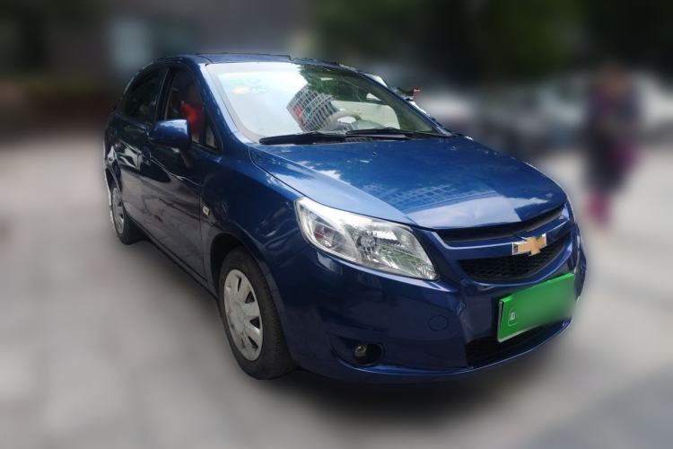 Used Chevrolet Sail 2010 Sedan 1.4L AMT Excellence Edition Front Right 45 Deg