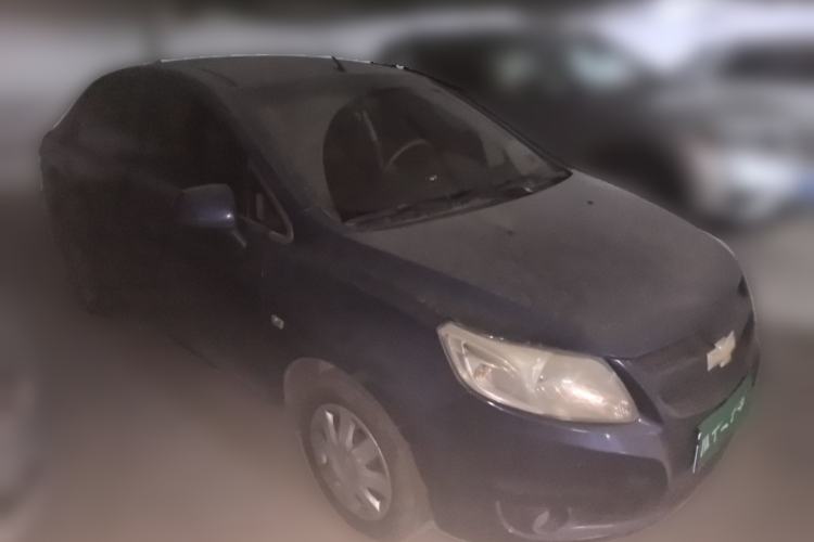 Used Chevrolet Sail 2010 Sedan 1.4L Manual Enjoyment Edition Front Right 45 Deg