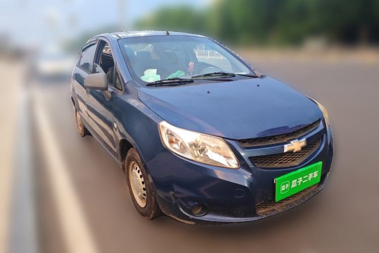 Used Chevrolet Sail 2010 Sedan 1.2L Manual Fashion Edition Front Right 45 Deg