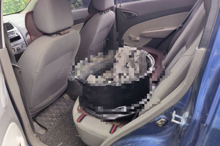 Used Chevrolet Sail 2010 Sedan 1.2L Manual Warm Edition Left Rear Seat