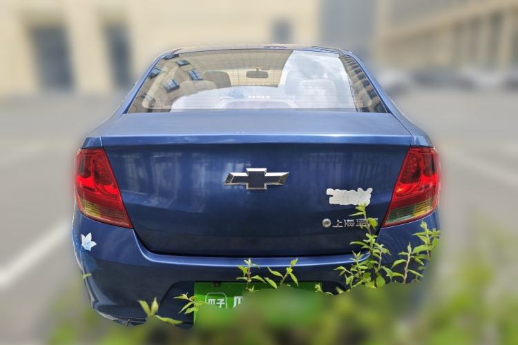 Used Chevrolet Sail 2010 Sedan 1.4L Manual Enjoyment Edition Rear