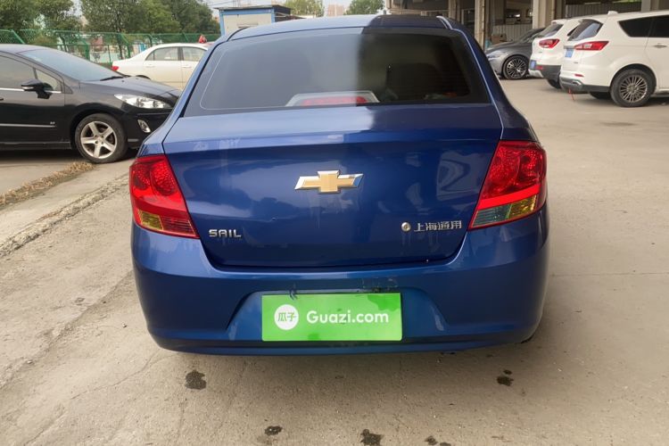 Used Chevrolet Sail 2010 Sedan 1.4L AMT Excellence Edition Rear