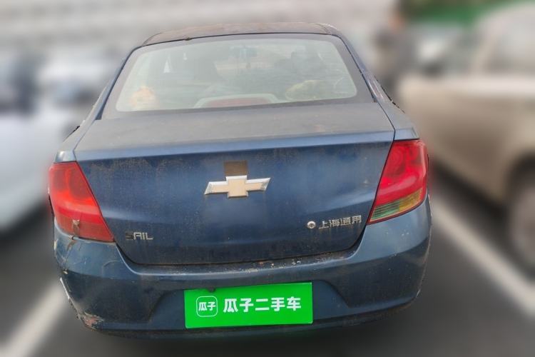Used Chevrolet Sail 2010 Sedan 1.2L Manual Warm Edition Rear