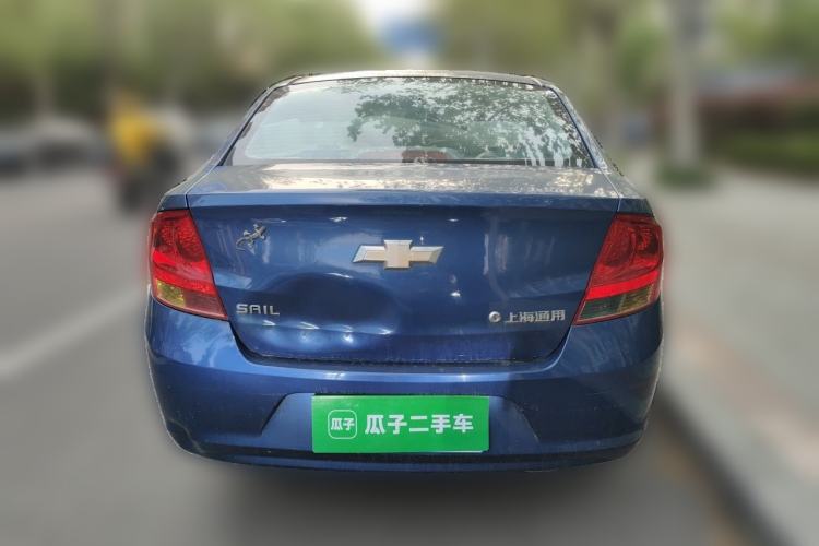 Used Chevrolet Sail 2010 Sedan 1.2L Manual Fashion Edition Rear
