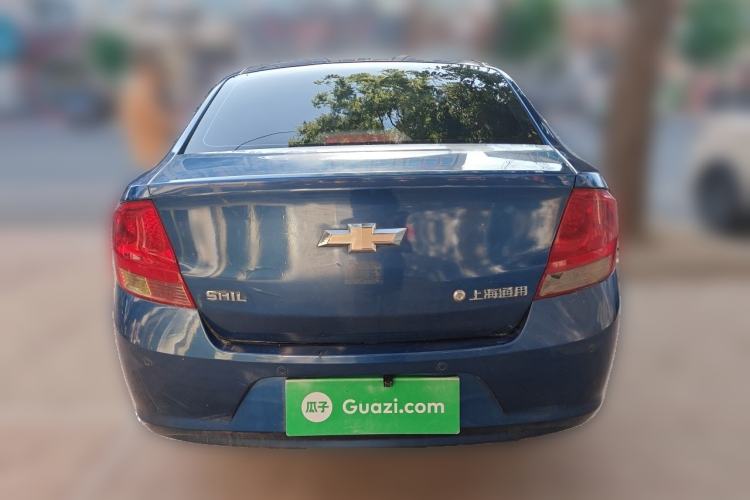 Used Chevrolet Sail 2010 Sedan 1.2L Manual Warm Edition Rear