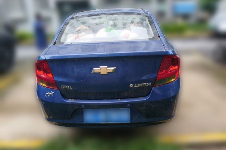 Used Chevrolet Sail 2010 Sedan 1.2L Manual Fashion Edition Rear