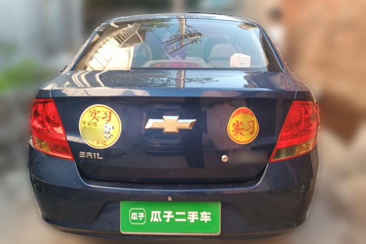 Used Chevrolet Sail 2010 Sedan 1.4L Manual Ideal Edition Rear