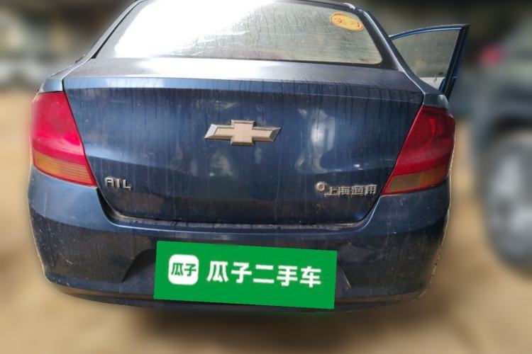 Used Chevrolet Sail 2010 Sedan 1.2L Manual Warm Edition Rear