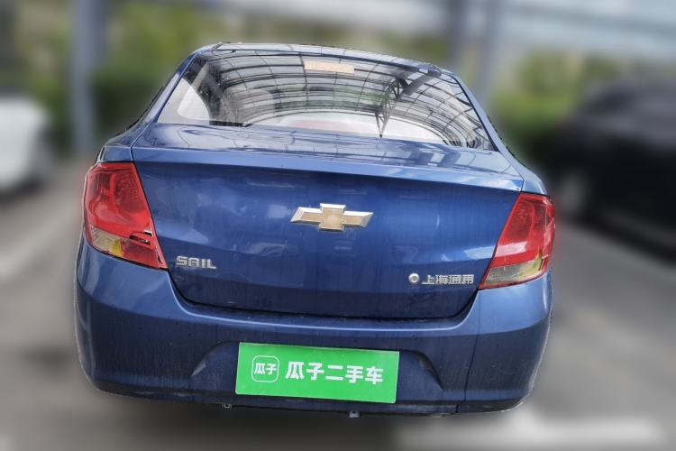 Used Chevrolet Sail 2010 Sedan 1.2L Manual Warm Edition Rear