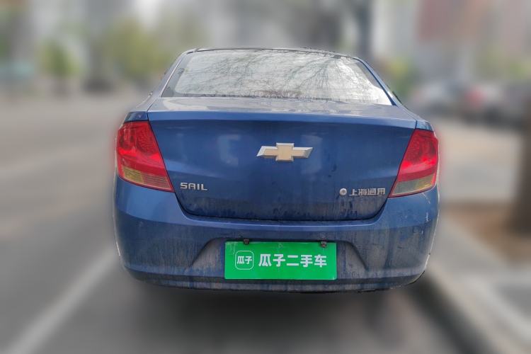 Used Chevrolet Sail 2010 Sedan 1.2L Manual Warm Edition Rear