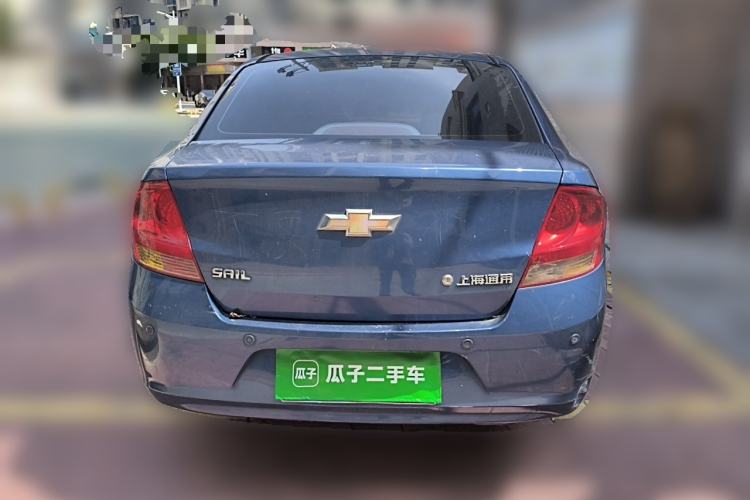Used Chevrolet Sail 2010 Sedan 1.2L Manual Warm Edition Rear