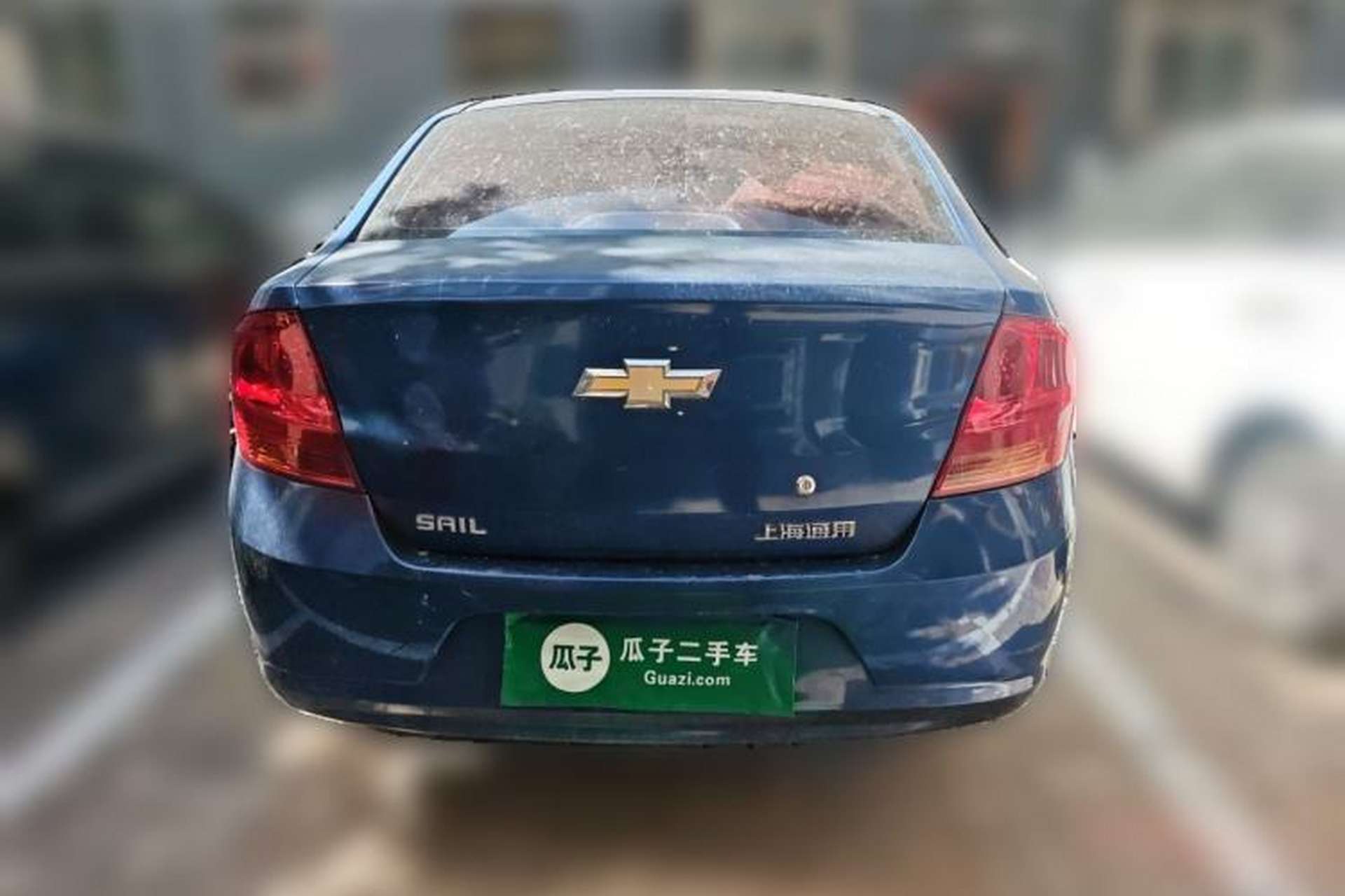 Used Chevrolet Sail 2010 Sedan 1.2L Manual Fashion Edition Rear