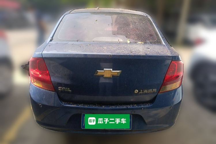 Used Chevrolet Sail 2010 Sedan 1.4L Manual Ideal Edition Rear