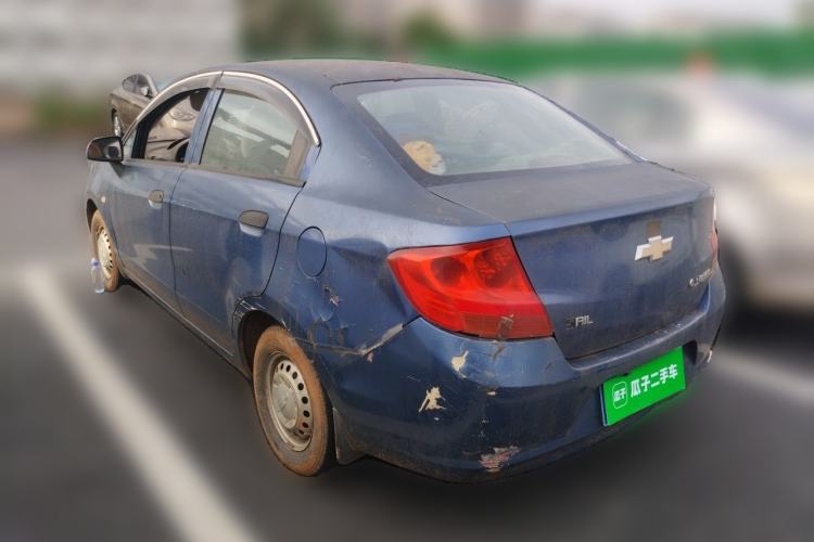 Used Chevrolet Sail 2010 Sedan 1.2L Manual Warm Edition Rear Left 45 Deg
