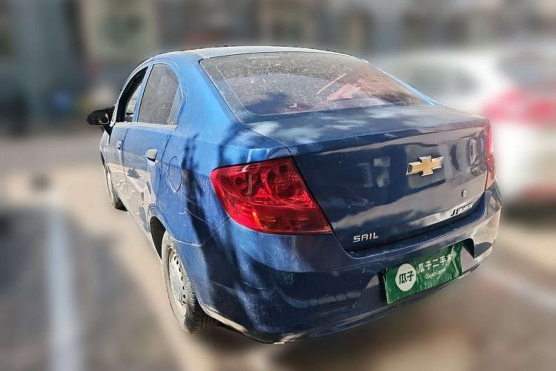 Used Chevrolet Sail 2010 Sedan 1.2L Manual Fashion Edition Rear Left 45 Deg