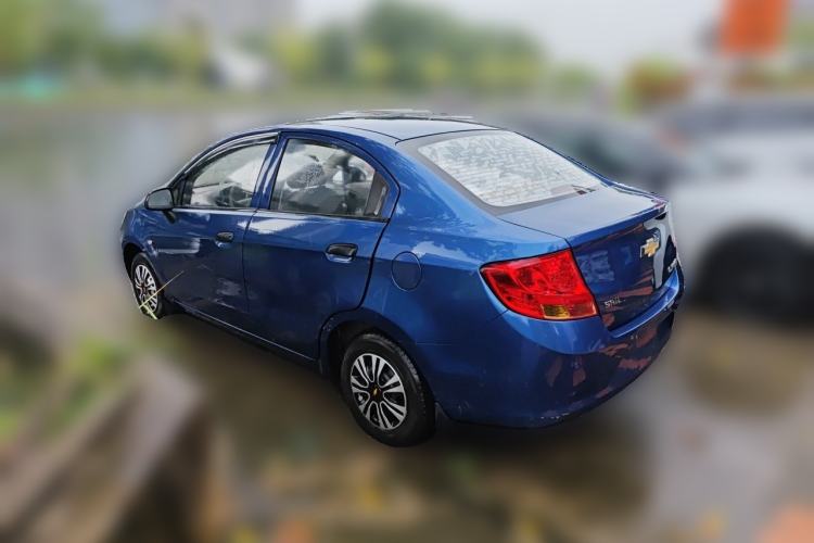 Used Chevrolet Sail 2010 Sedan 1.2L Manual Fashion Edition Rear Left 45 Deg