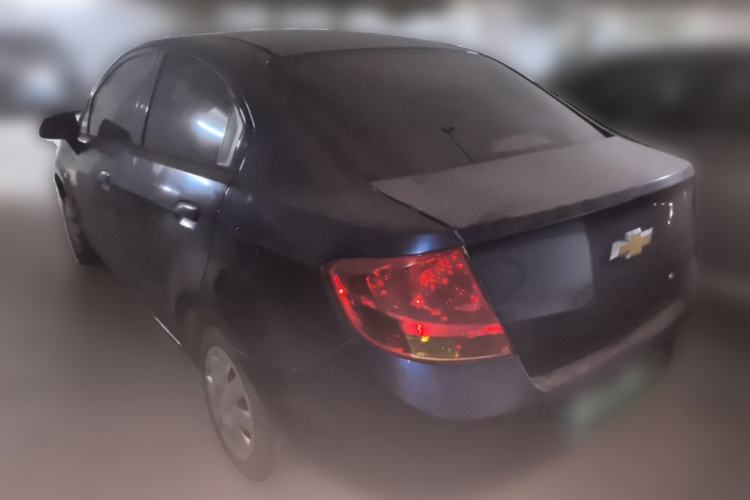 Used Chevrolet Sail 2010 Sedan 1.4L Manual Enjoyment Edition Rear Left 45 Deg