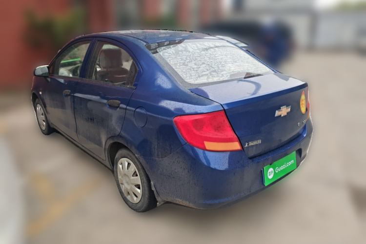 Used Chevrolet Sail 2010 Sedan 1.4L Manual Ideal Edition Rear Left 45 Deg