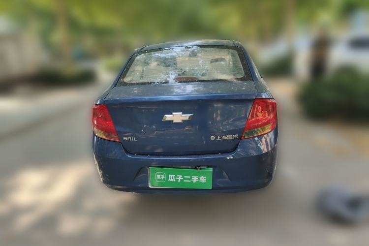 Used Chevrolet Sail 2010 Sedan 1.2L Manual Fashion Edition Rear