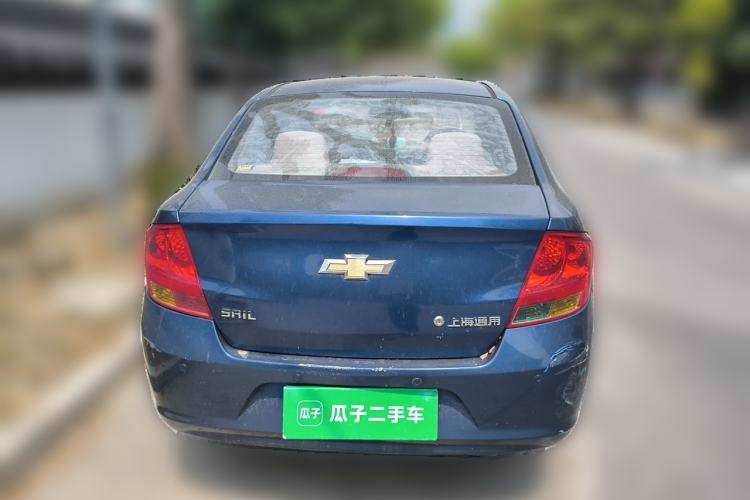 Used Chevrolet Sail 2010 Sedan 1.2L Manual Fashion Edition Rear