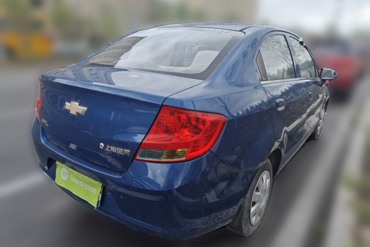 Used Chevrolet Sail 2010 Sedan 1.4L AMT Excellence Edition Rear Right 45 Deg