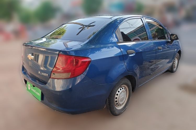 Used Chevrolet Sail 2010 Sedan 1.2L Manual Warm Edition Rear Right 45 Deg