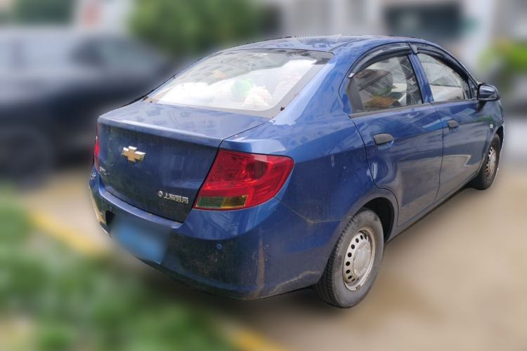 Used Chevrolet Sail 2010 Sedan 1.2L Manual Fashion Edition Rear Right 45 Deg