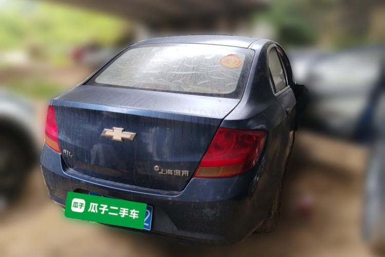 Used Chevrolet Sail 2010 Sedan 1.2L Manual Warm Edition Rear Right 45 Deg