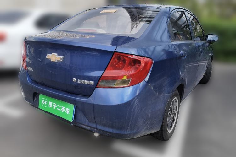 Used Chevrolet Sail 2010 Sedan 1.2L Manual Warm Edition Rear Right 45 Deg