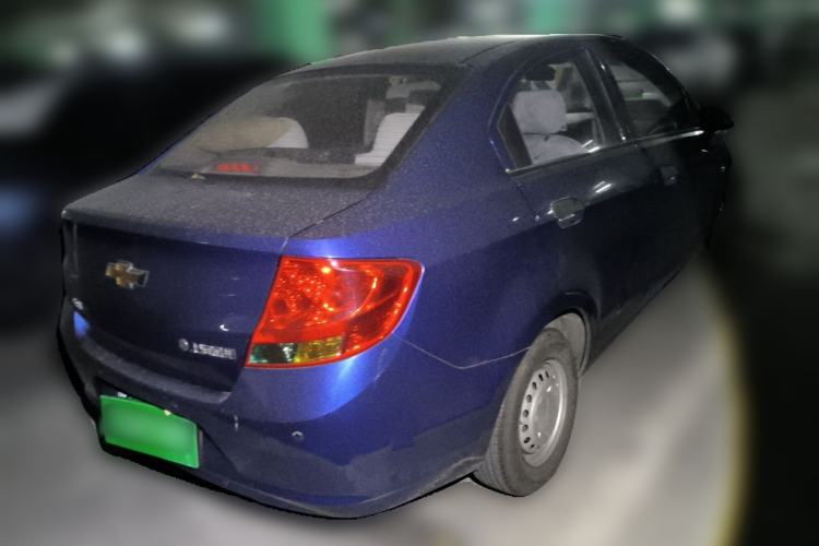 Used Chevrolet Sail 2010 Sedan 1.2L Manual Fashion Edition Rear Right 45 Deg