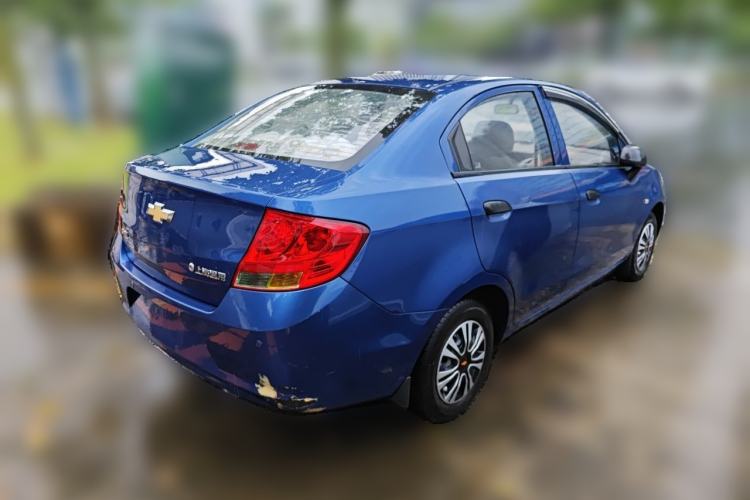 Used Chevrolet Sail 2010 Sedan 1.2L Manual Fashion Edition Rear Right 45 Deg