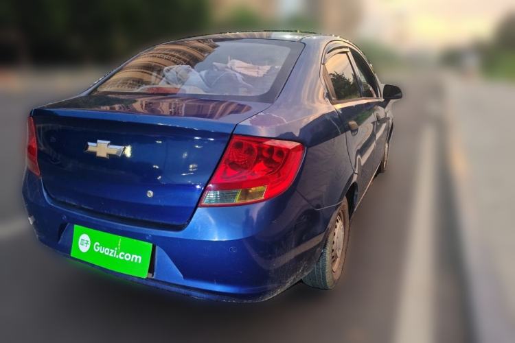 Used Chevrolet Sail 2010 Sedan 1.2L Manual Fashion Edition Rear Right 45 Deg