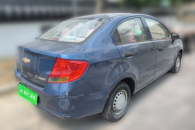 Used Chevrolet Sail 2010 Sedan 1.2L Manual Fashion Edition Rear Right 45 Deg
