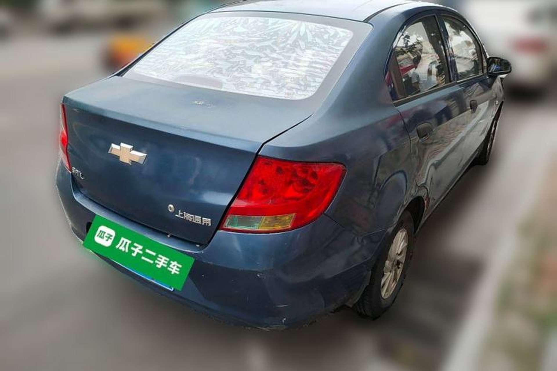 Used Chevrolet Sail 2010 Sedan 1.2L Manual Fashion Edition Rear Right 45 Deg